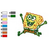 SpongeBob SquarePants Embroidery Design 15